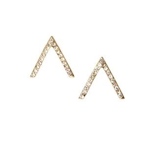 NWT Uncommon James Little Stud Earrings in Gold